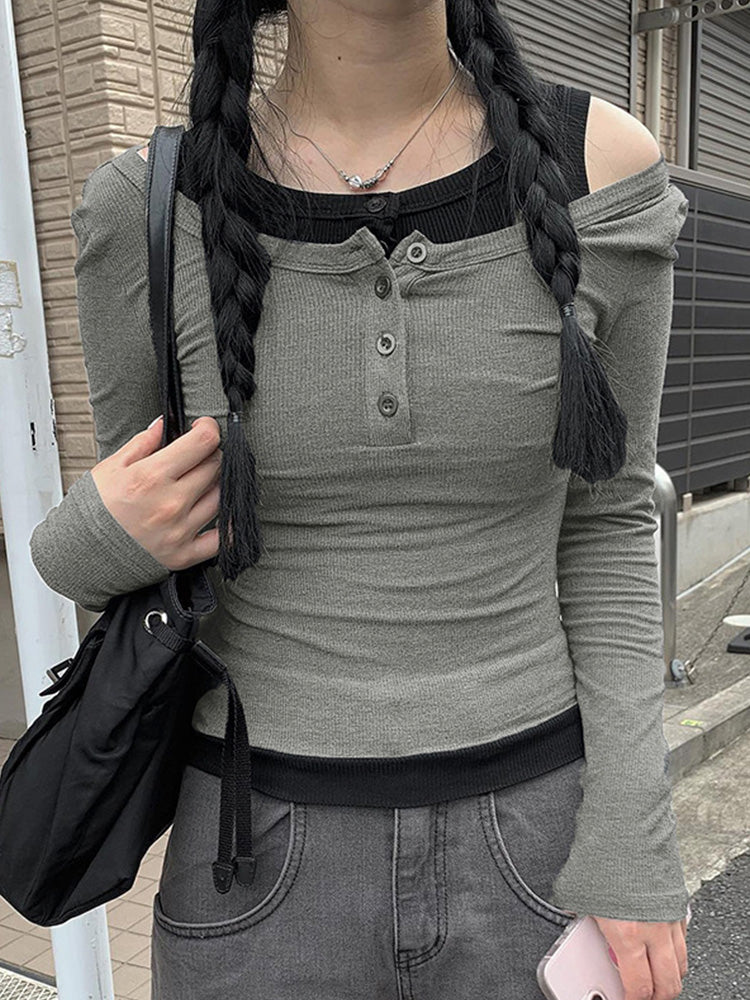Y2K Layered Top