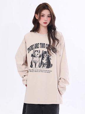 Y2K Cats Shirt