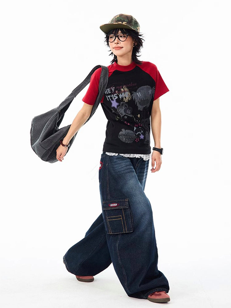 Y2K Pocket Loose Pants