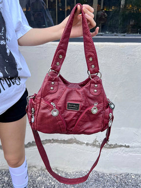 Y2K Red Shoulder Bag