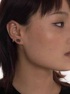 Star Shaped Stud Earrings