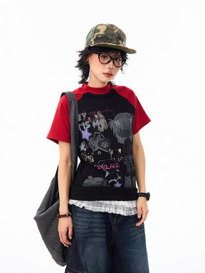 Y2K Raglan Shirt