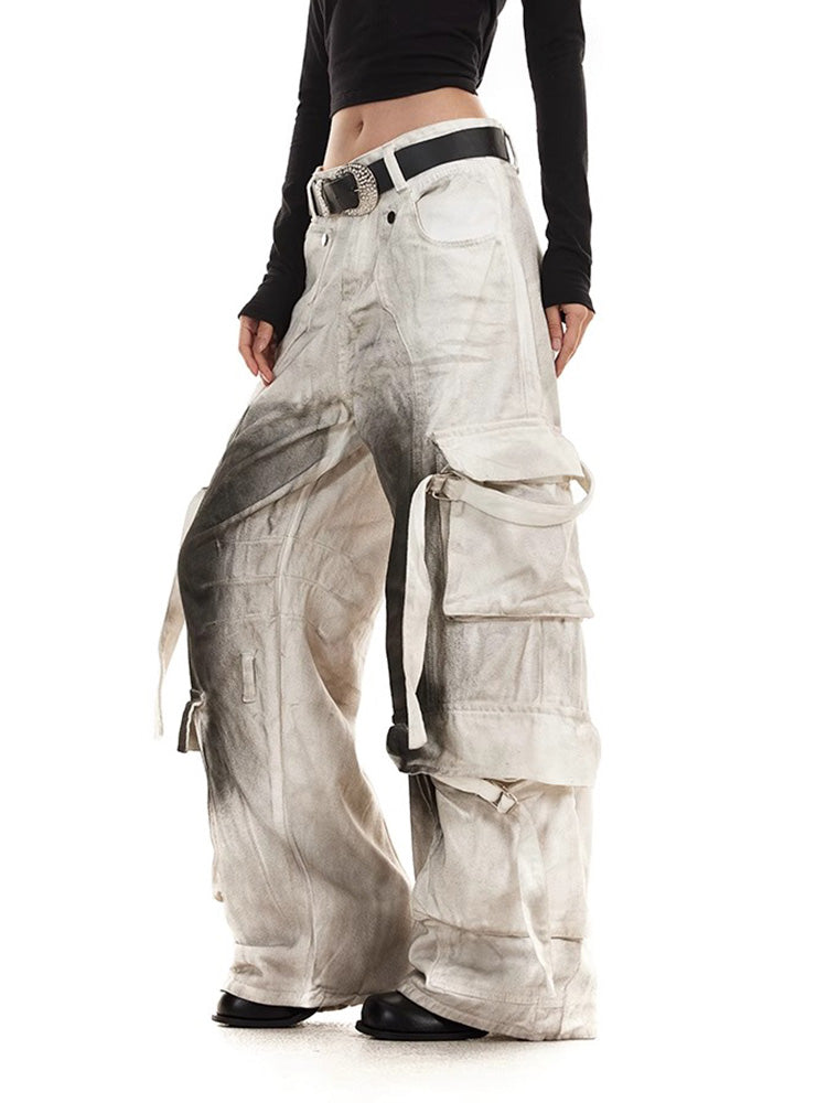 Y2K Spray Cargo Pants