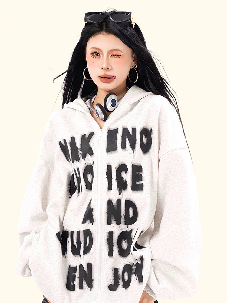 Y2K Alphabet Sweater