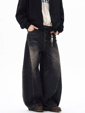Y2K Wide Leg Baggy Jeans