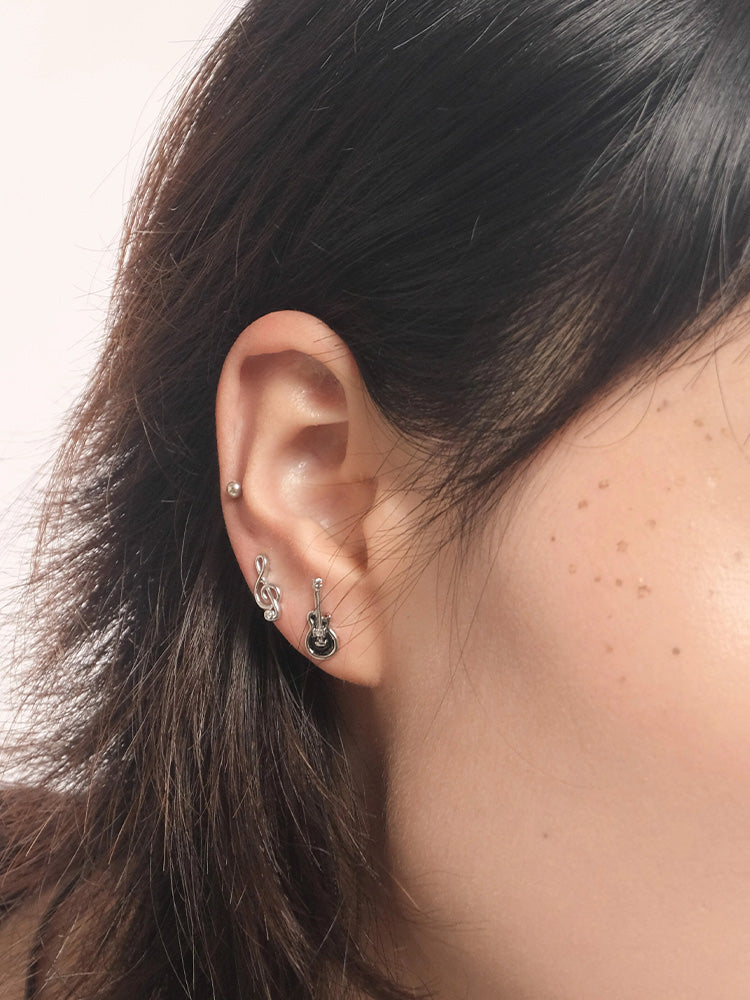Y2K Guitar Earrings