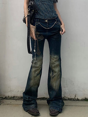 Y2K Cross Jeans