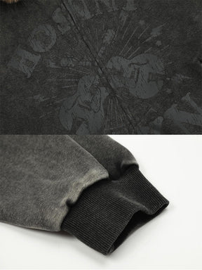 Y2K Fur Hoodie Jacket