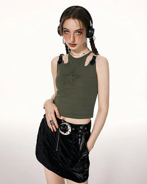 Y2K Rhinestone Shirt