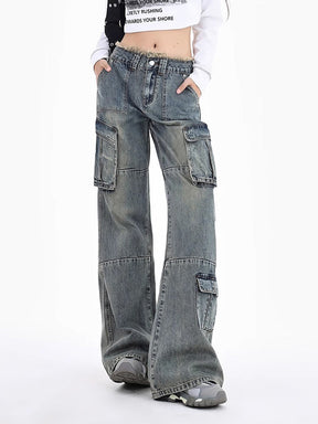 Y2K Multi Cargo Pants