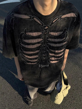 Y2K Skull Shirt