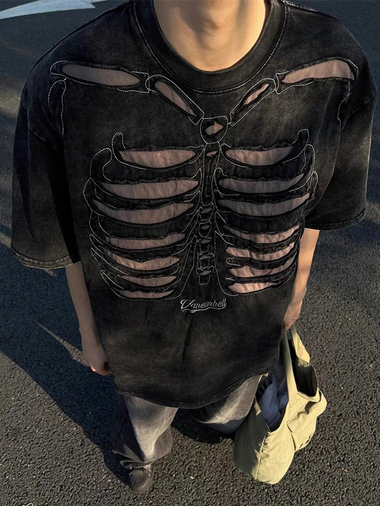 Y2K Skull Shirt
