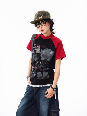 Y2K Raglan Shirt