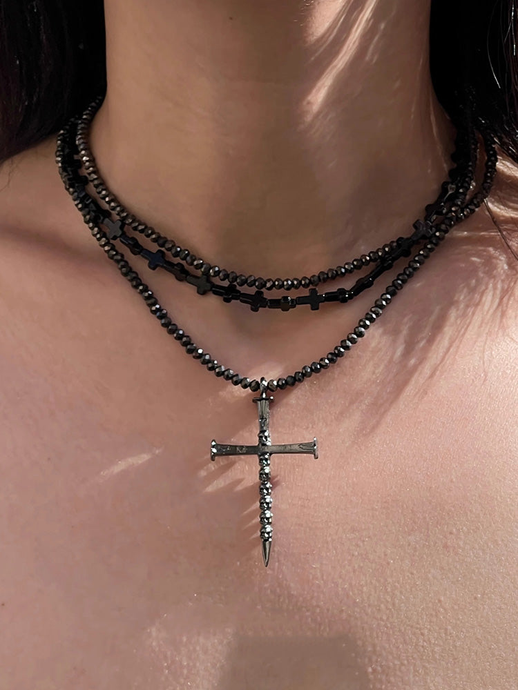 Y2K Black Necklace