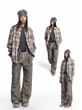 Y2K Checkered Shirt