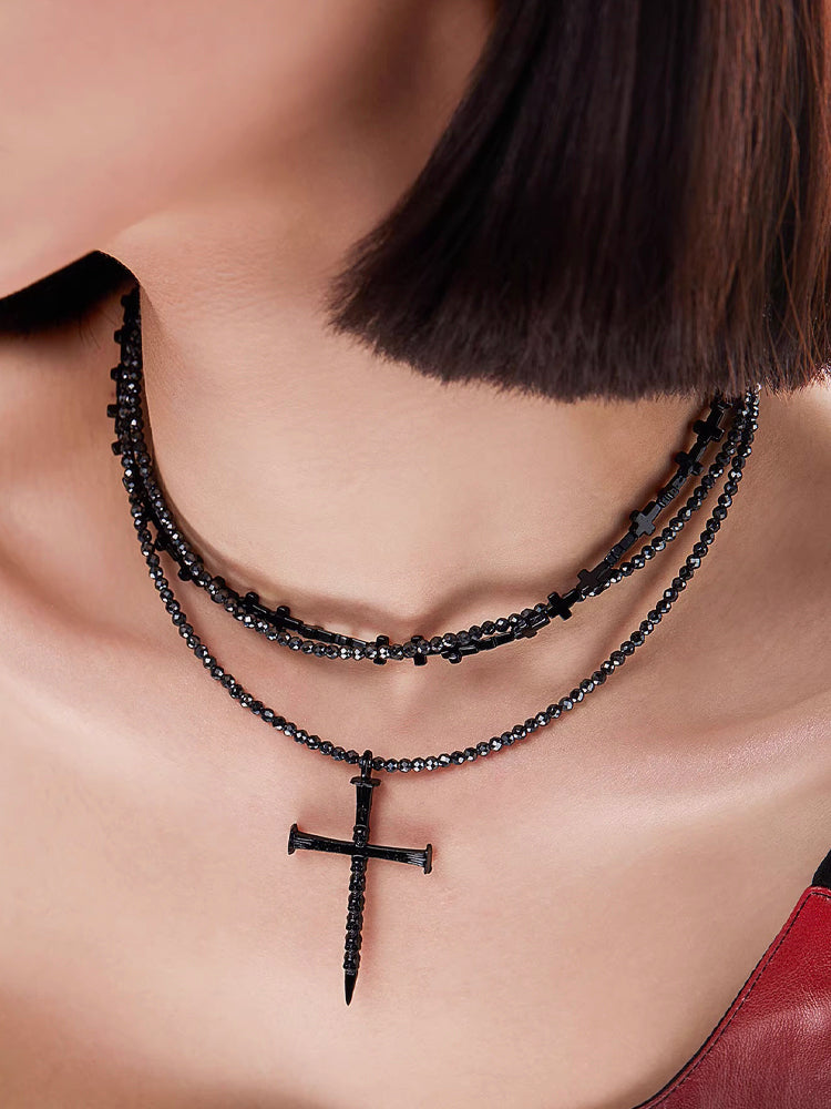 Y2K Black Necklace
