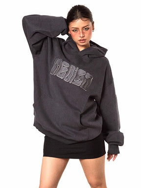 Y2K Embroidered Hoodie
