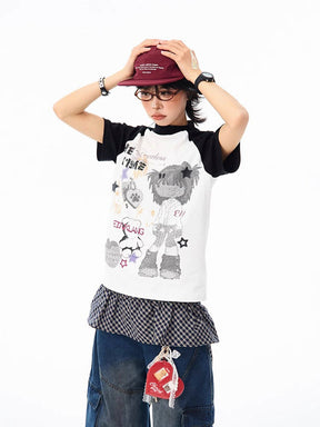 Y2K Raglan Shirt