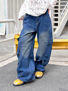 Y2K Pocket Loose Pants