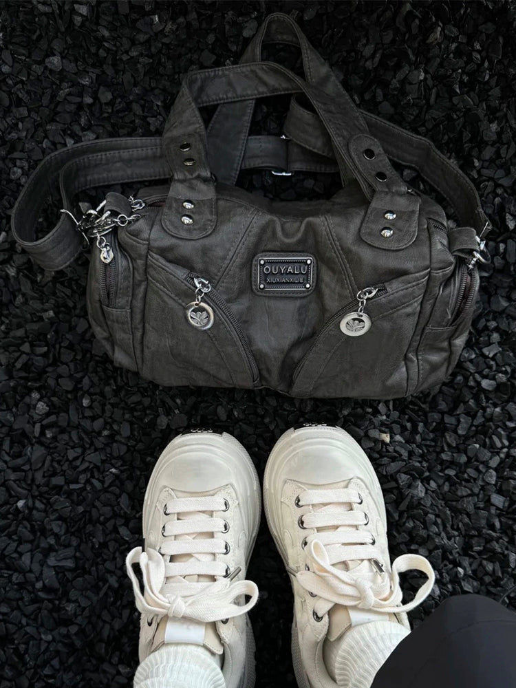 Y2K Red Shoulder Bag