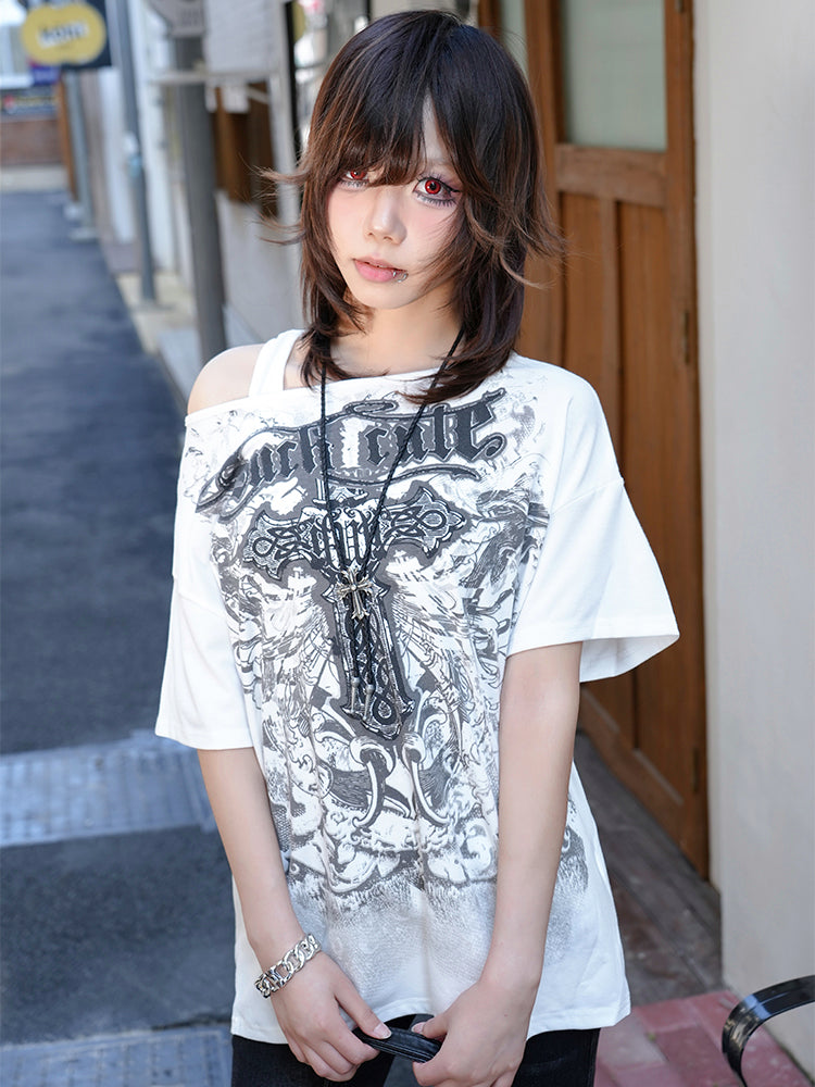 Cross Off Shoulder Top