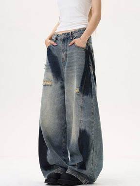 Damaged Denim Pants