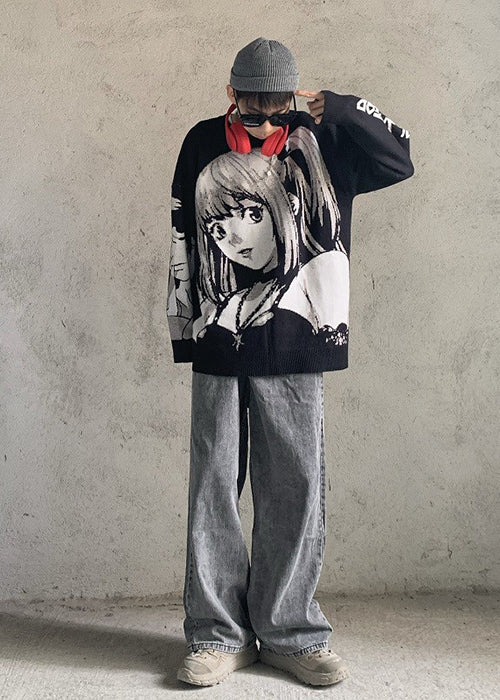 Misa Amane Sweater | Y2K Clothing Store