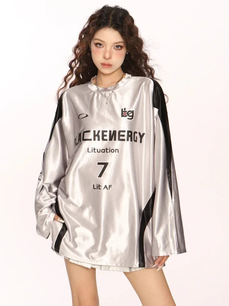 Y2K Silver Jersey