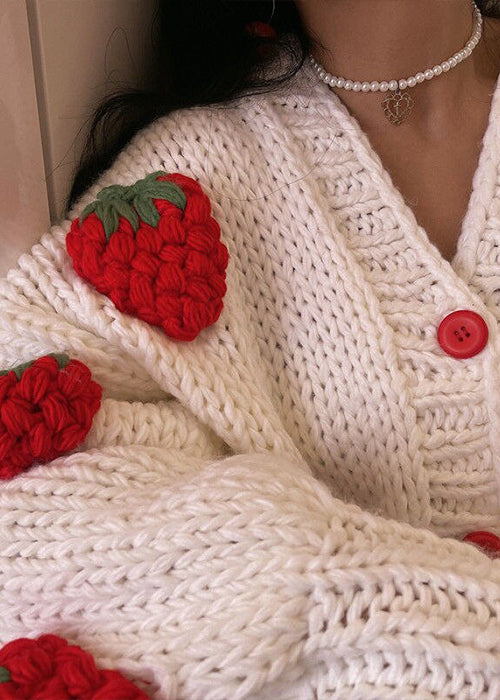Strawberry Sweater Vest