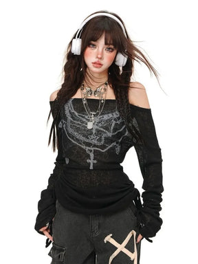 Y2K Chain Top