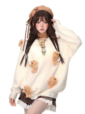 Y2K Bears Sweater