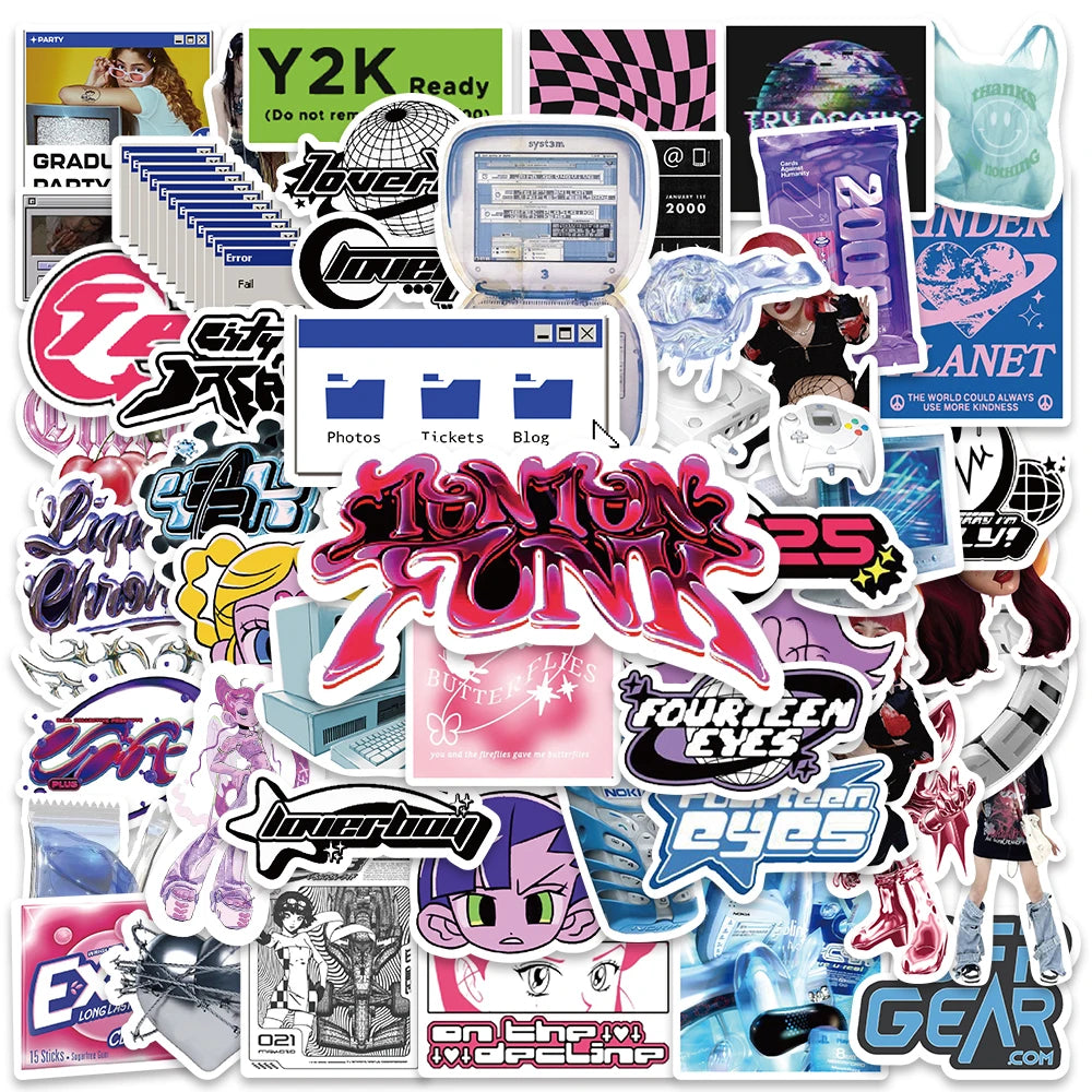 Y2K Sticker Pack