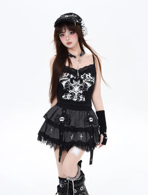 Goth Lace Top
