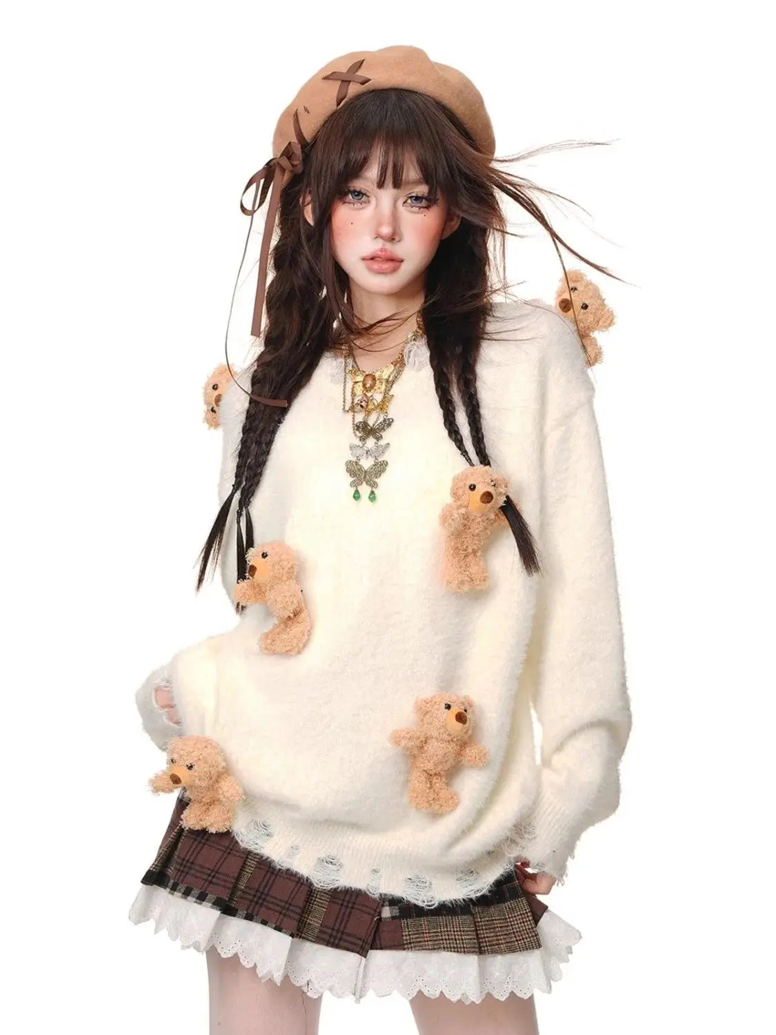 Y2K Bears Sweater