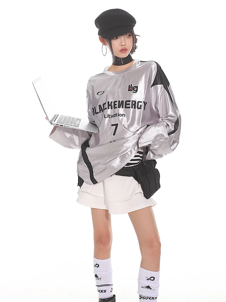 Y2K Silver Jersey