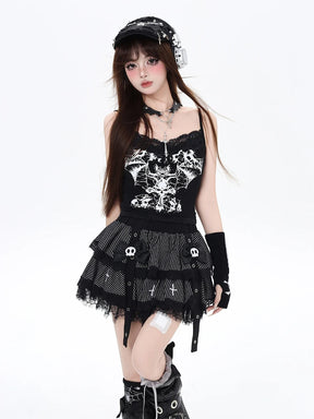 Goth Lace Top