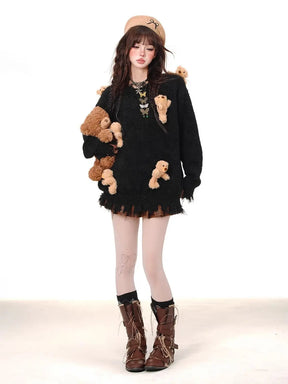 Y2K Bears Sweater