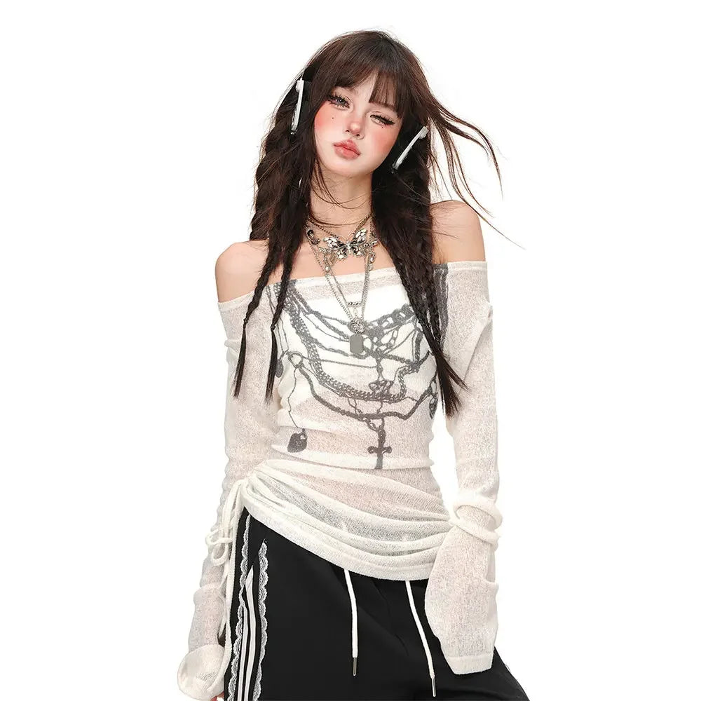 Y2K Chain Top