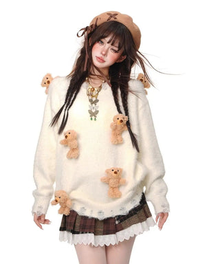 Y2K Bears Sweater