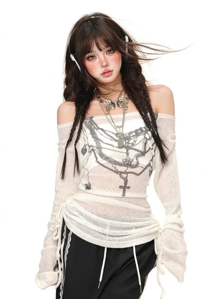 Y2K Chain Top