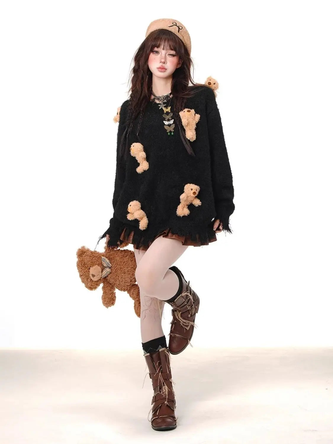 Y2K Bears Sweater