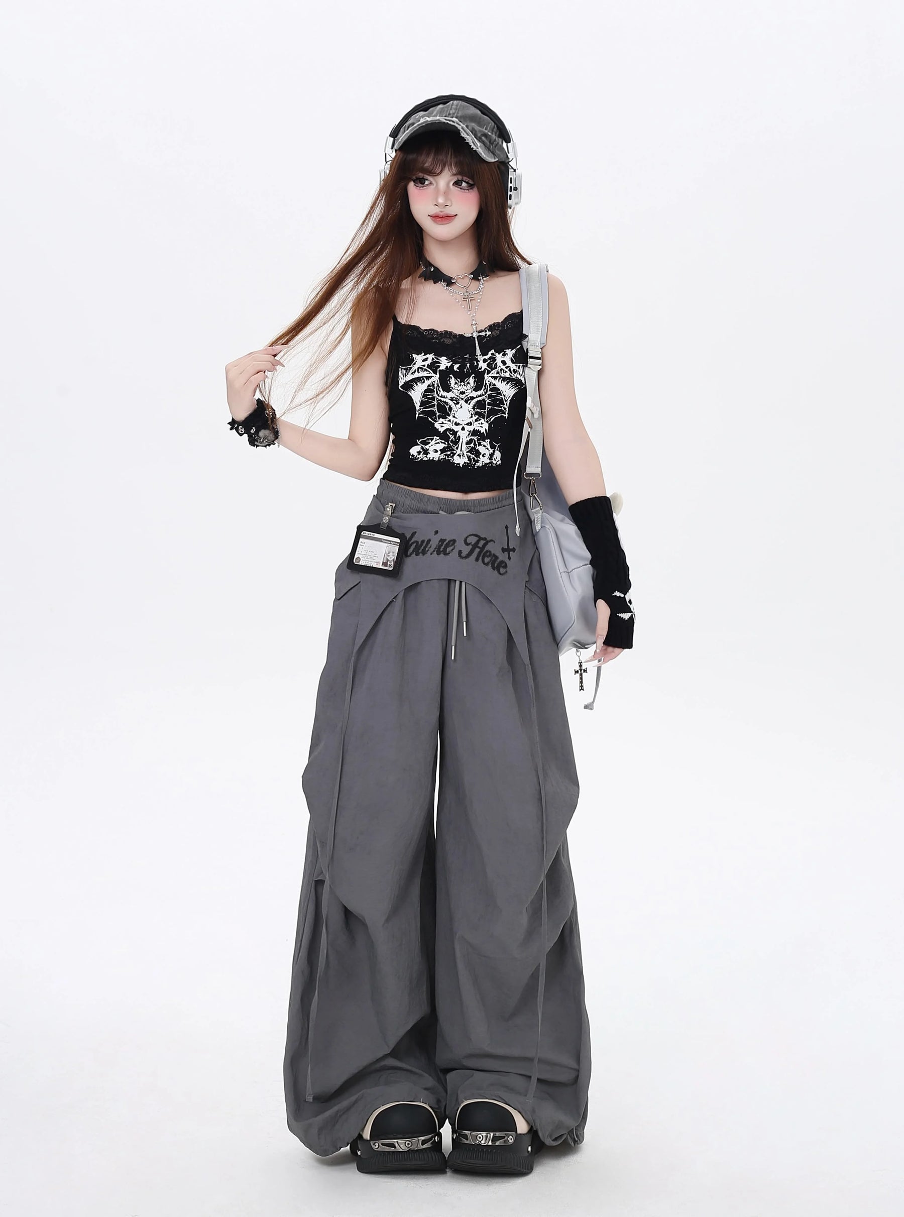 Goth Lace Top