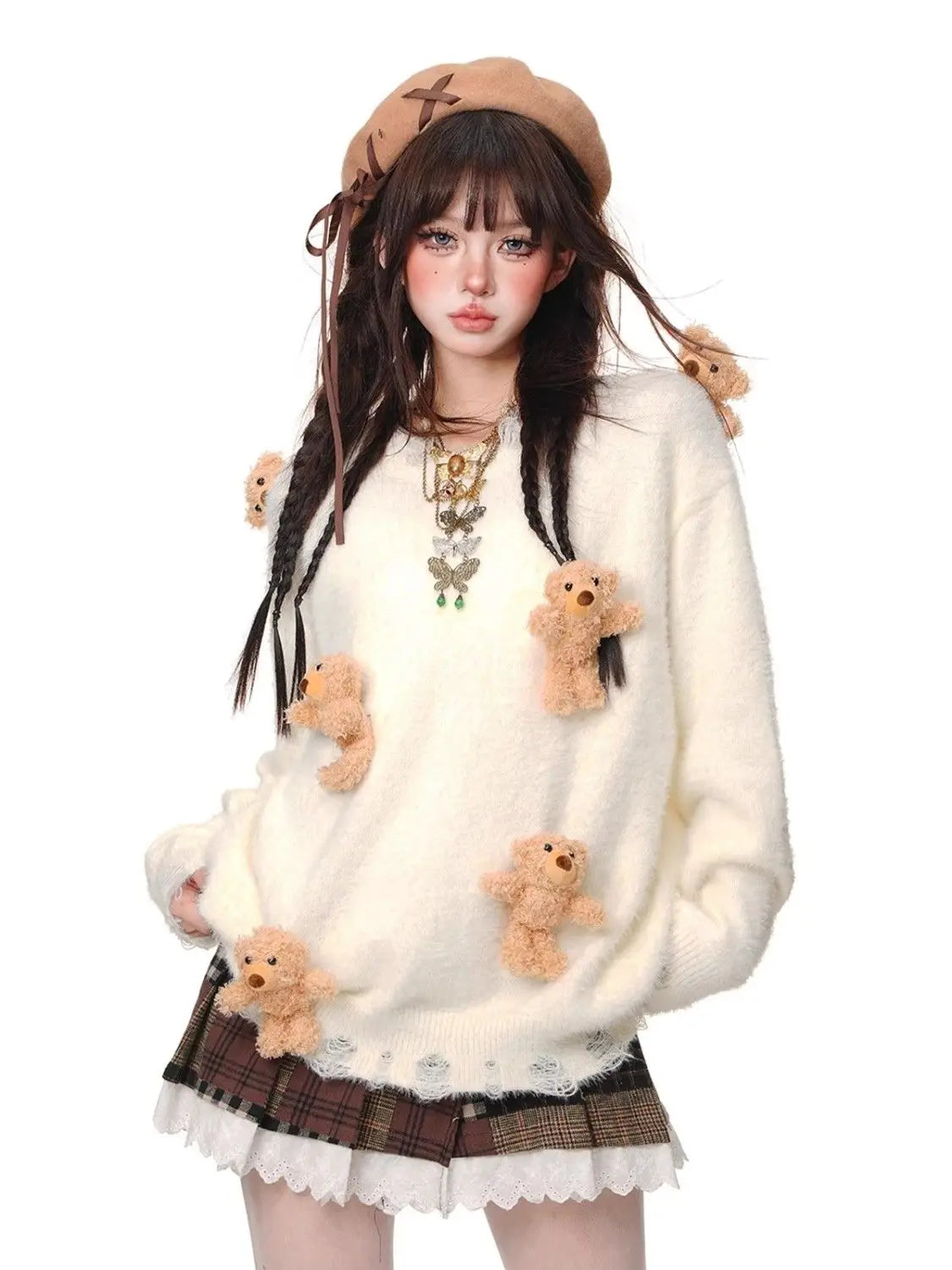 Y2K Bears Sweater