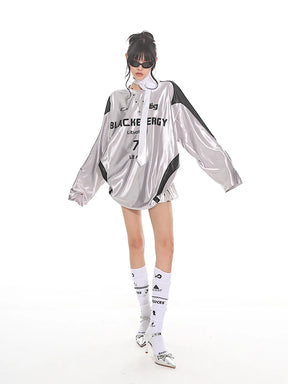 Y2K Silver Jersey