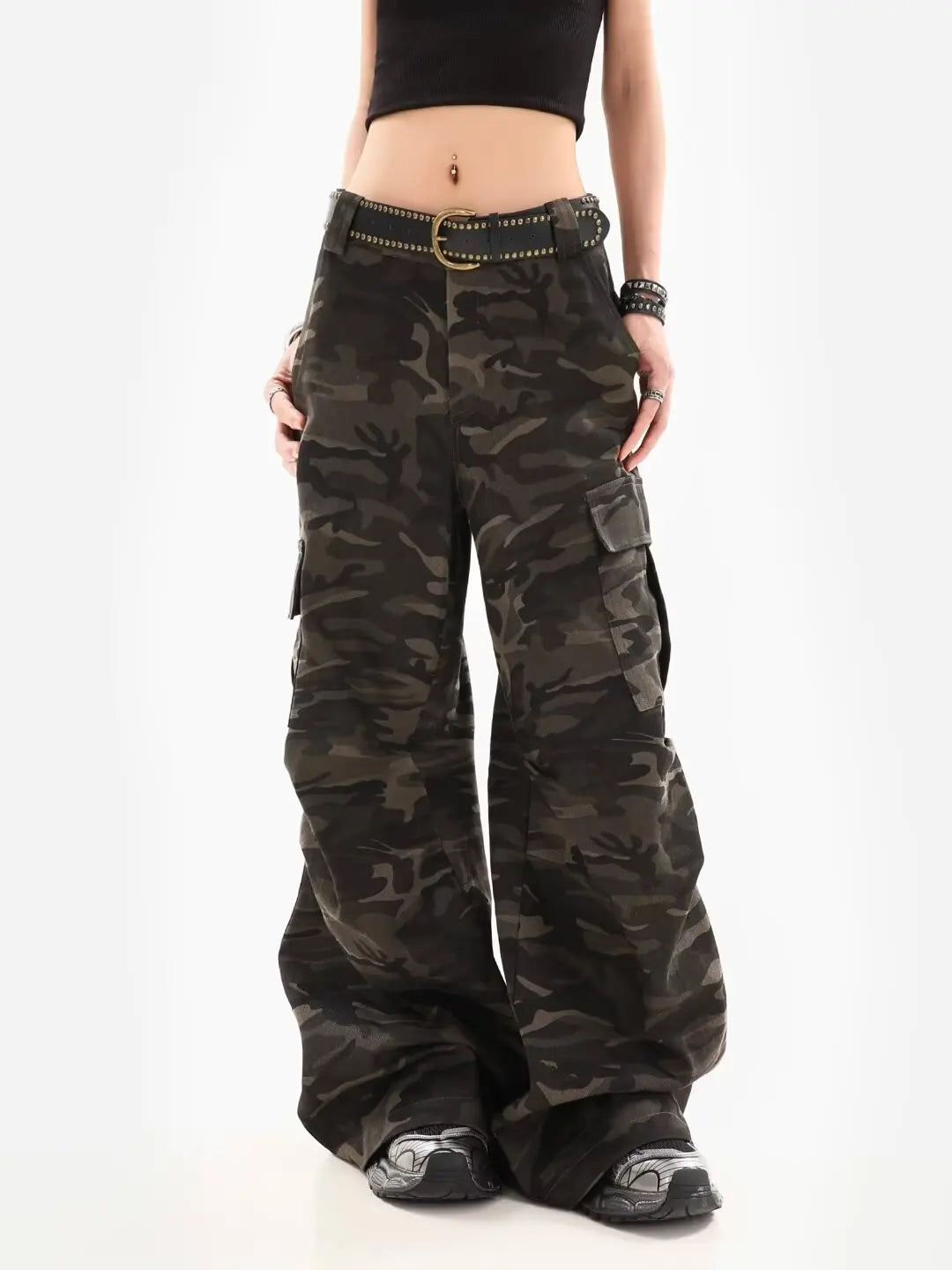 Y2K Camouflage Cargo Pants