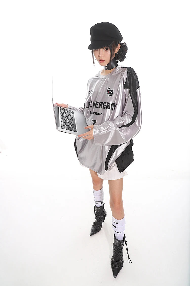 Y2K Silver Jersey