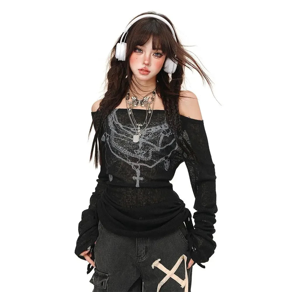 Y2K Chain Top