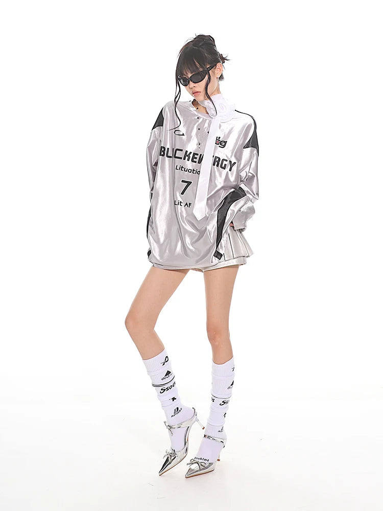 Y2K Silver Jersey
