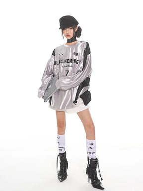 Y2K Silver Jersey