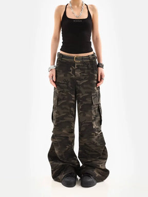 Y2K Camouflage Cargo Pants